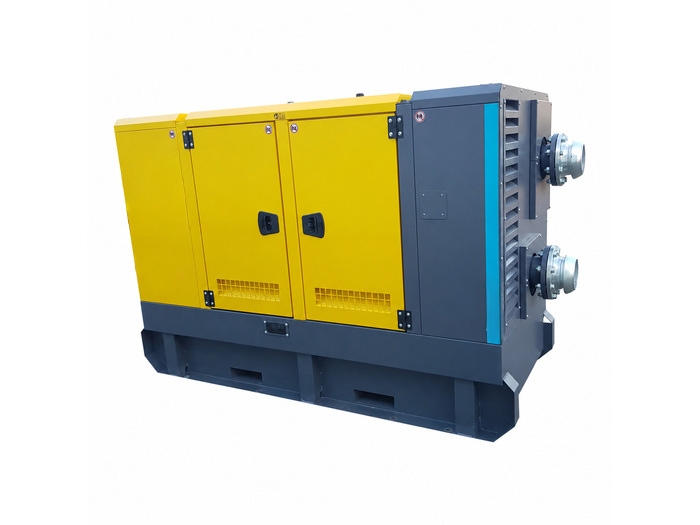 Location pompe diesel auto-amorçante<br>6'' - insonorisée – PAS 150 MF – 500 m³/h