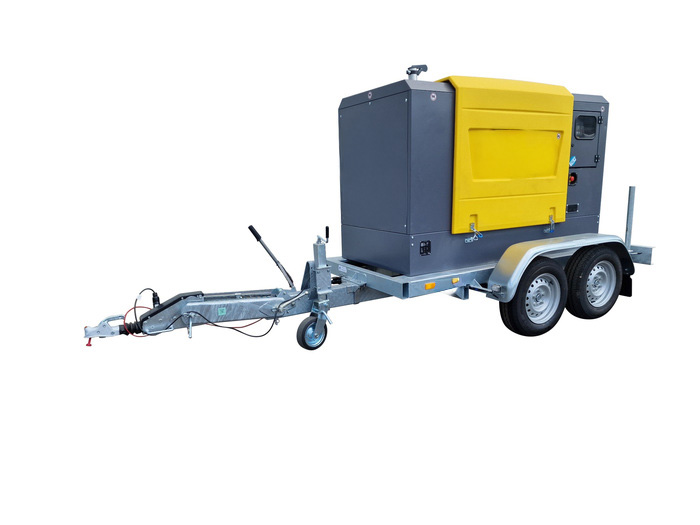 Location pompe diesel auto-amorçante<br>6'' - insonorisée sur remorque – PAS 150 HD – 500 m³/h