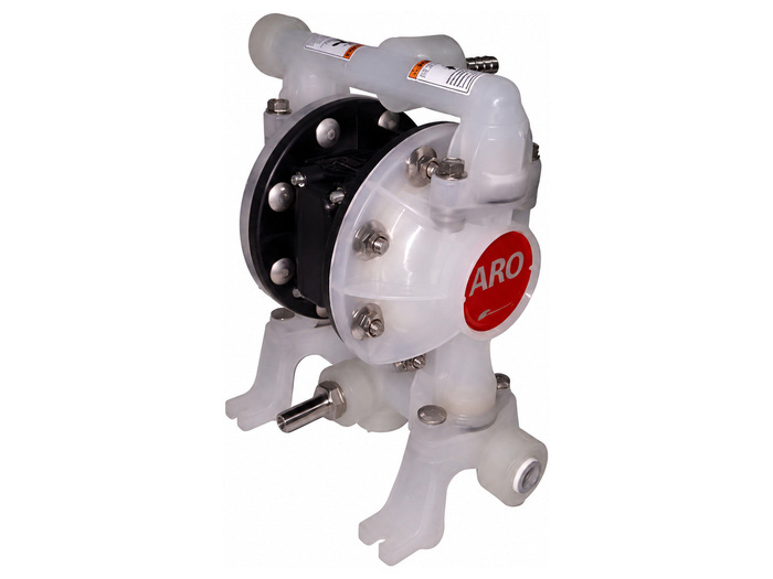 Location pompe pneumatique<br>1/2'' pour rétentions - 3m3/h - polypro / téflon