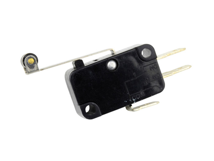 Micro switch contact FASTON - MSW 03<br> A levier long et roulette