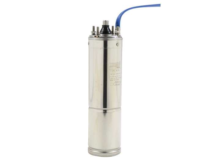 Moteur pompe immergée 4" - 4OL - Bain d'huile<br> Monophasé 230 V - 1,1 kW