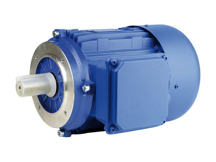 Moteur triphasé 2 vitesses - Taille 90 - B14<br> 1500/750 tr/min - 0,75 kW / 0,37 kW