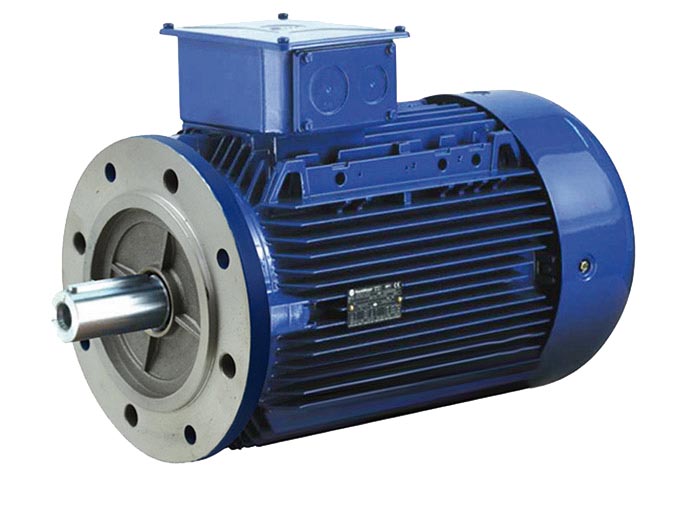 Moteur électrique triphasé 400/690 V<br> 1500 tr/min - Taille 160 - B5 - 11 kW