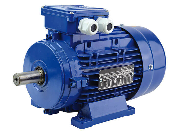 Moteur électrique triphasé 400/690 V<br> 1000 tr/min - Taille 160 - B3 - 11 kW