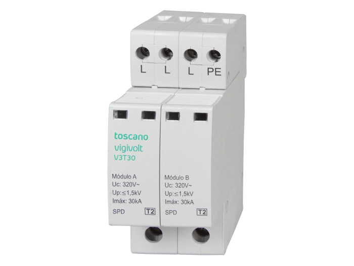 Parafoudre de ligne - V3T - 30<br> 400 V triphasé