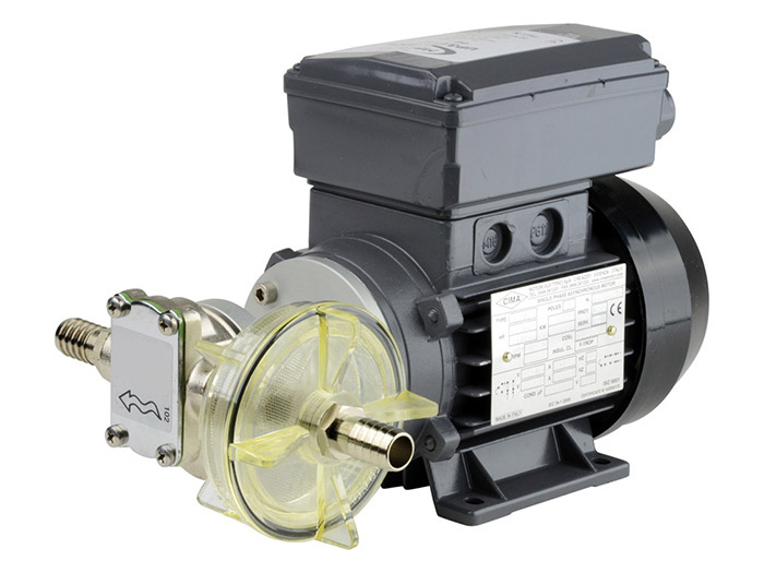 Pompe de transfert alimentaire - UPX-AC<br> Monophasée 230 V - A engrenages - 0,15 kW