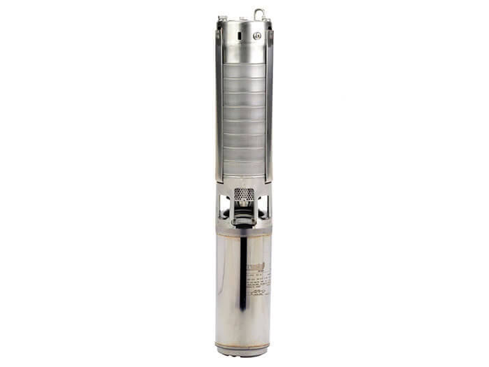 Pompe 4" - SP 40-07 - Moteur bain d'huile<br> Triphasée 400 V - 1,1 kW - Inox