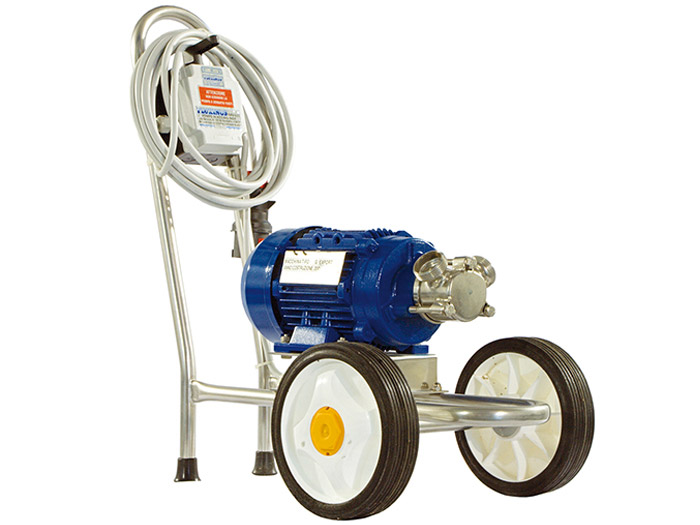 Pompe inox à rotor flexible - PRF 120<br> Triphasée 400 V - 4,5 kW