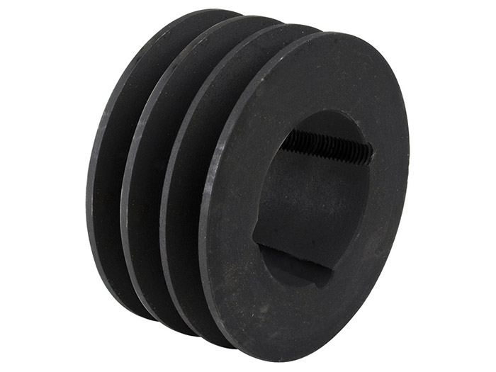 Poulie 3 gorges - Ø primitif 100<br> Pour courroie SPA - XPA - A - 13 mm