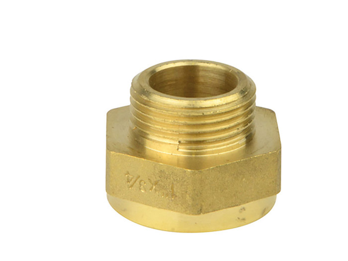 Réduction laiton<br> Mâle 1/4" - Femelle 1/2"