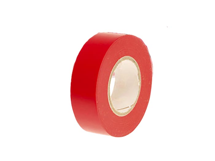 Rouleau adhésif rouge - Largeur 19 mm