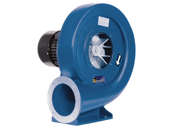 Ventilateur centrifuge - MA P/R 28<br> Triphasé 400 V - 3000 tr/min - 0,75 kW