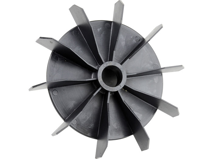 Ventilateur plastique à moyeu lisse<br> Ø alésage 17 mm - Ø extérieur 144 mm