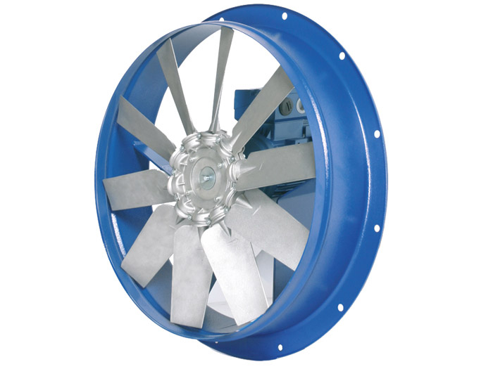 Ventilateur hélicoïde axial - HBA 56M6<br> Monophasé 230 V - 1000 tr/min - 0,25 kW