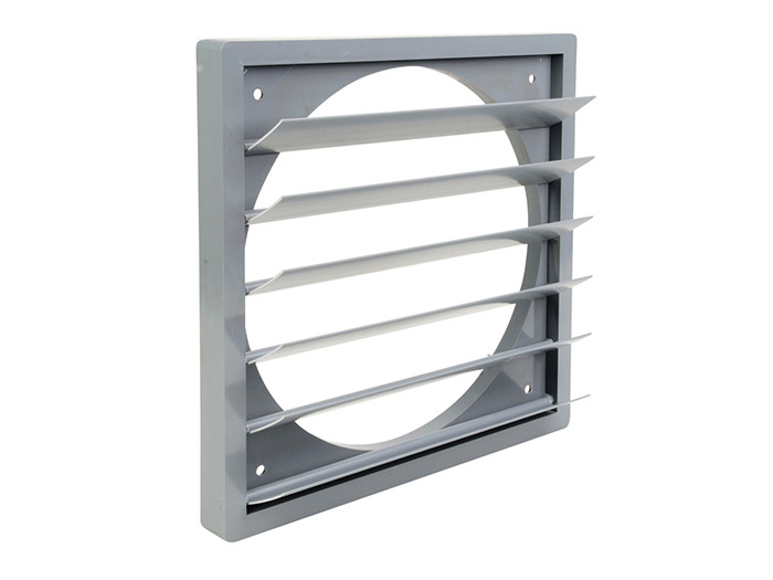 Persienne carrée - PCP 35<br> Pour ventilateur HJEM / HJBM / HH 35