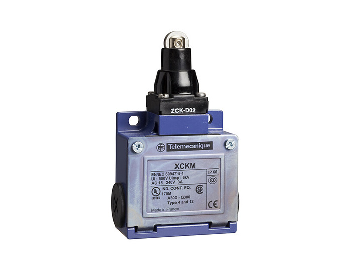 Interupteyr de position - poussoir à galet acier -1O+1F- brusque - M20