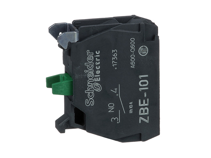 Bloc contact F pour XB4 ou XB5 - raccordement vis étrier