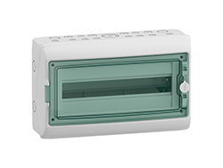 Coffret pour appareillage modulaire 1 rangée x 18 Modules