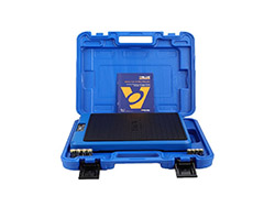 Balance électronique programmable 120 kg affichage sans fil, plateau 320x270mm, rés. 10g, en coffret