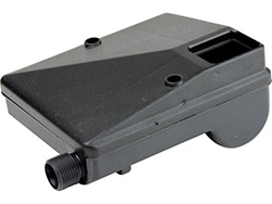 Boites à bornes plastique - M2-T<br> Couvercle trapézoïdal - Perçage inter latéral