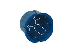 Boîte d'encastrement pour cloison creuse<br> 1 poste - 2 modules