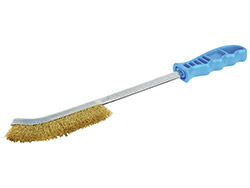 Brosse métallique à main<br> Épaisseur 28 mm - Longueur 370 mm