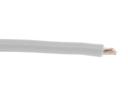 Câble polymère sans halogène - UNILEV-F<br> Classe F - 0,5 mm² - Blanc