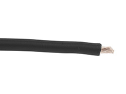 Câble silicone - SIAF 0,5 kV<br> Classe H - Noir - 0,75 mm²