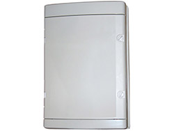 Coffret modulaire en saillie - IP65<br> 3 x 12 modules -  295 x 399 x 148 mm