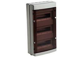 Coffret modulaire en saillie - IP65<br> 3 x 12 modules - 295 x 550 x 146 mm