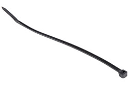 Collier de serrage noir - Simple grip<br> Longueur 150 mm - Largeur 3,6 mm