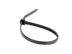 Collier de serrage noir - Simple grip<br> Longueur 400 mm - Largeur 4,8 mm