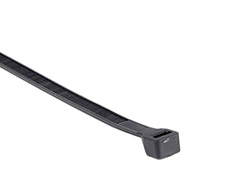 Collier de serrage noir - Simple grip<br> Longueur 250 mm - Largeur 7 mm