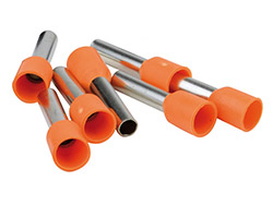 Embout de cablage orange<br> 4 mm²