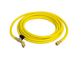 Flexible de charge 15 mètres jaune avec vanne (1/4