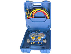 Manomètre électronique 4 voies en coffret avec 3 x flexibles 1/4