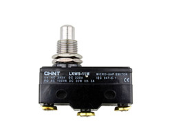 Micro switch contact à vis - LXW5 11M<br> A poussoir long