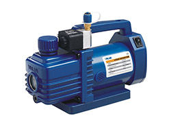 Pompe à vide 42 L/min 1/5 HP avec vacuomètre et électrovanne, compatible R32, R1234yf