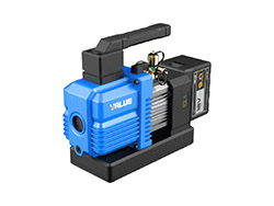 Pompe à vide sans fil 114 L/min en mallette métal sans batterie, sans chargeur, R32