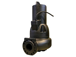Pompe de relevage eau chargée - RW 3040<br> Triphasée 400 V - 4 kW -  Passage Ø 80 mm
