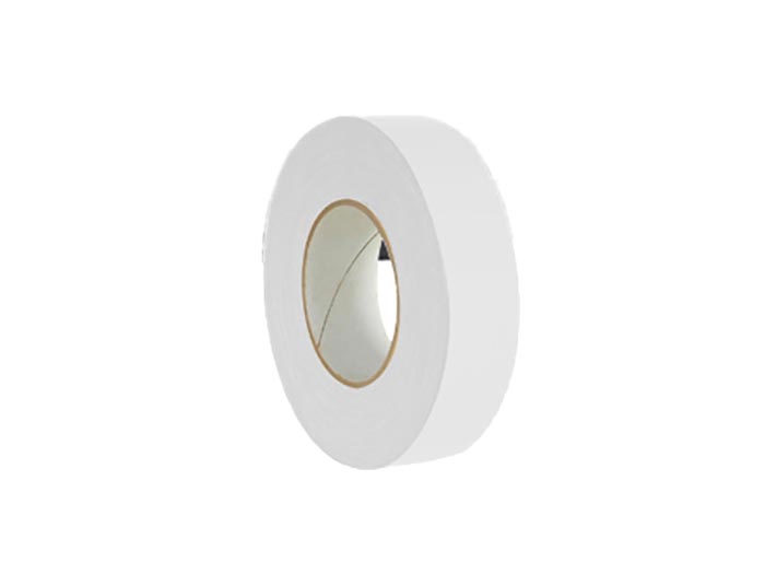 Rouleau adhésif blanc - Largeur 19 mm