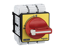 Inter.-sectionneur - 3P - 690V 63A - poignée rouge cadenassable