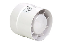 Ventilateur axial en ligne Ø 100  - VKO 125<br> Monophasé 230 V - 16 W