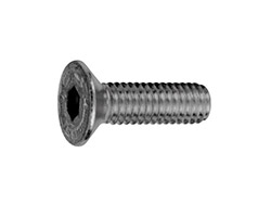 Vis acier - Tête fraisée six pans creux - M5<br> Longeur 16 mm