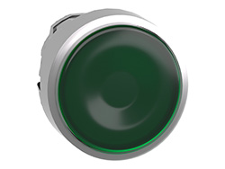 Tête de bouton poussoir lumineux - Ø22 - vert