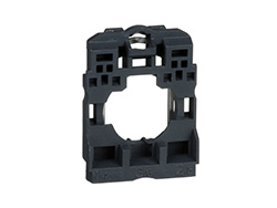 Tête bouton tournant - 2 positions fixes - noir - D:22