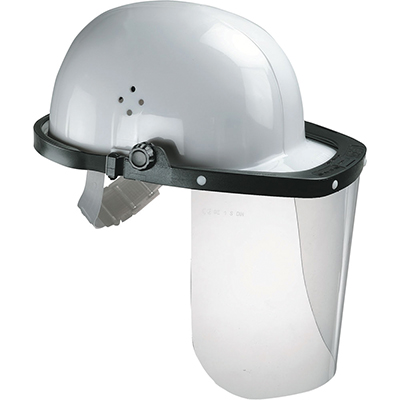 Casque De Sécurité Avec Visière Pour Tronçonneuse - Protection Visage, Yeux, Oreilles - Jardinage, Forestier